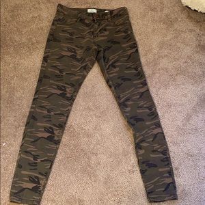 Army green pants